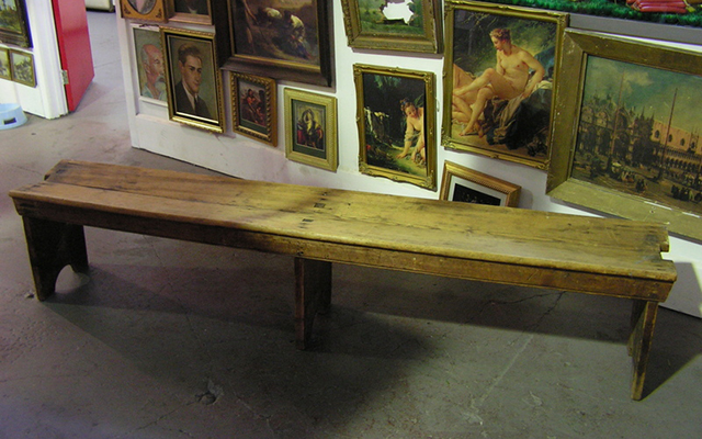 BENCH, Timber - Rustic 2m Long Backless